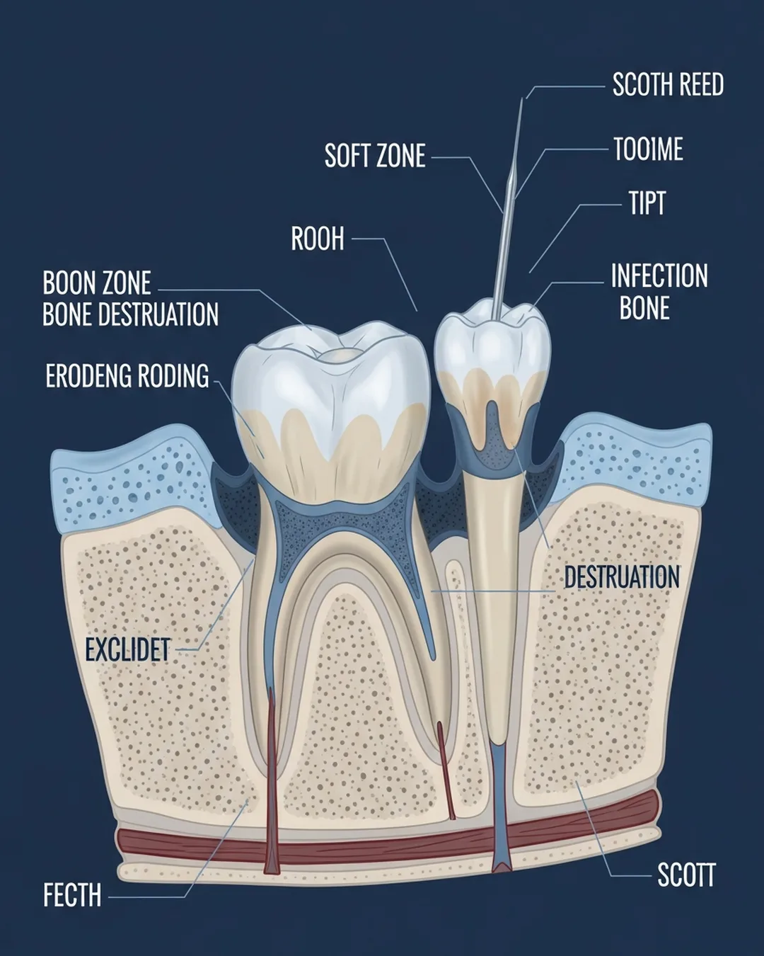Dental Abscess: Symptoms and Treatment - Abscess bone erosion anatomy