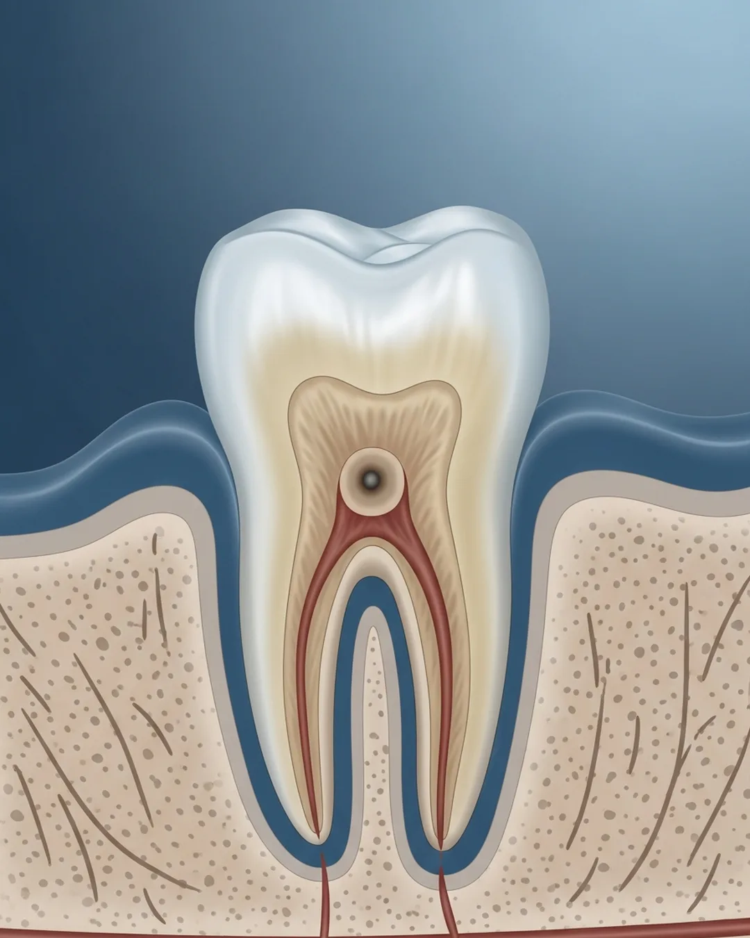 Signs of a Tooth Infection - Abscess tooth root lesion clean