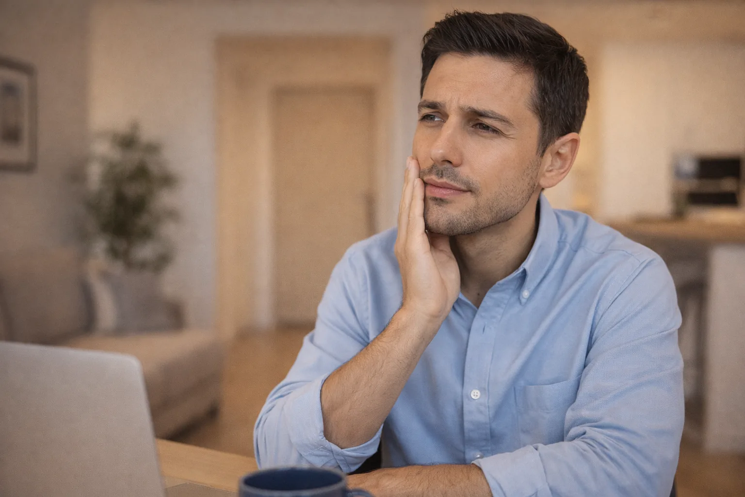 Signs of a Tooth Infection - Tooth pain symptoms concerned person
