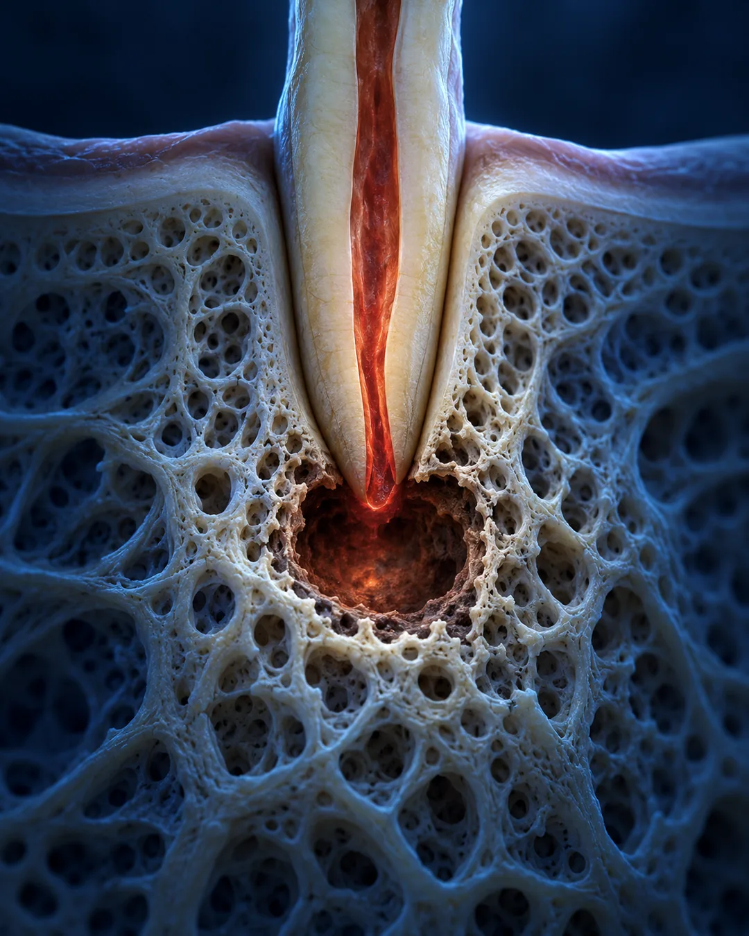 Dental Abscess: Symptoms and Treatment - Abscess bone void