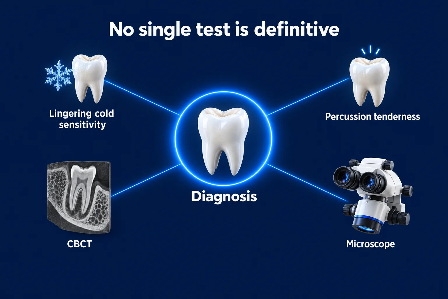Throbbing Tooth Pain: What It Means - How endodontists diagnose tooth pain findings combined